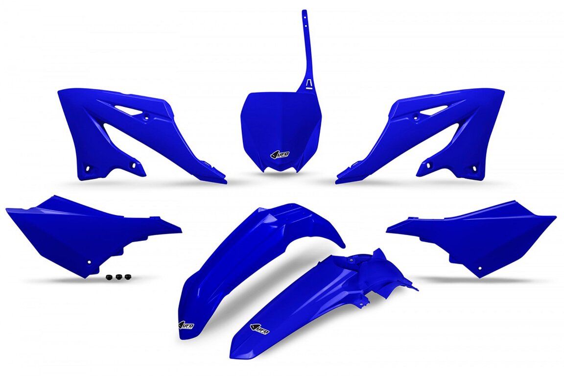 UFO Blue Plastic Kit for 22-25 Yamaha YZ125, YZ250