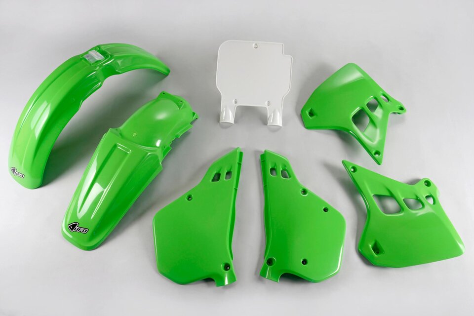 UFO OEM Color Plastic Kit for 90-91 Kawasaki KX