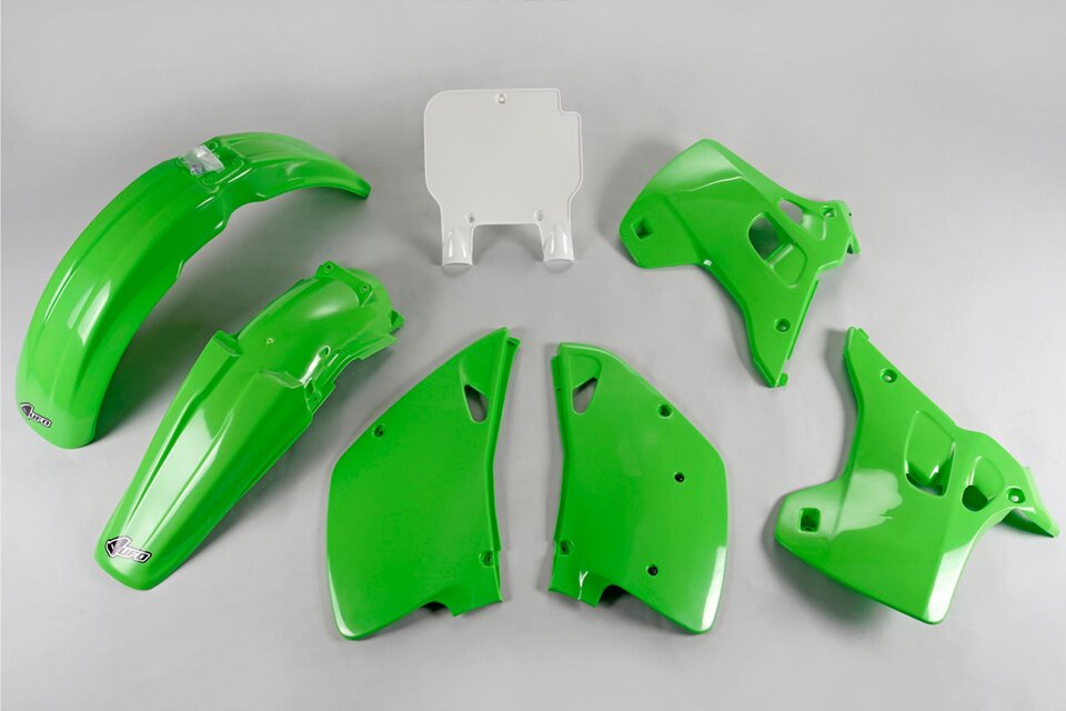 UFO OEM Color Plastic Kit for 92 Kawasaki KX