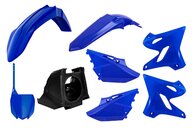 Polisport Blue YZF Style Restyled Plastic Kit for 02-21 Yamaha YZ125, YZ250