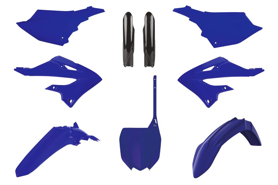 Polisport OEM Color w/Forks Plastic Kit for 22-25 Yamaha YZ125, YZ250