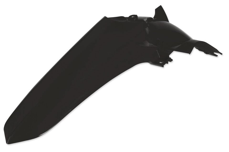 Polisport Black Rear Fender for 02-25 Yamaha YZ125, YZ250