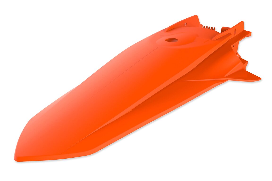 Polisport Orange Rear Fender for 20-23 KTM EXC, EXCF, XCF, XCW