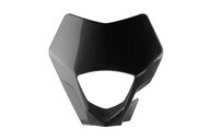 Polisport Black Front Number Plate Headlight Mask for 21-23 GasGas EC