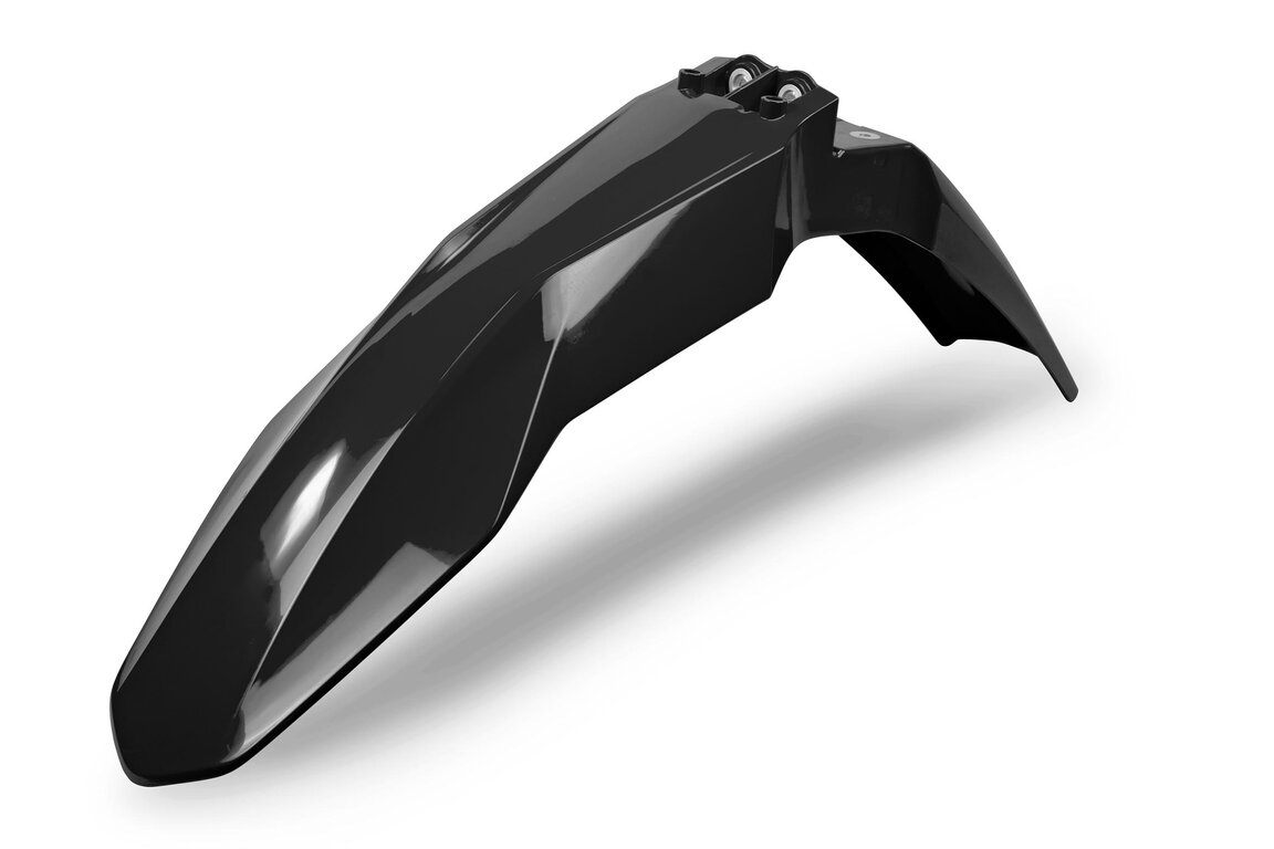 UFO Black Front Fender for 20-23 GasGas EC, EX, EXF, MC, MCF