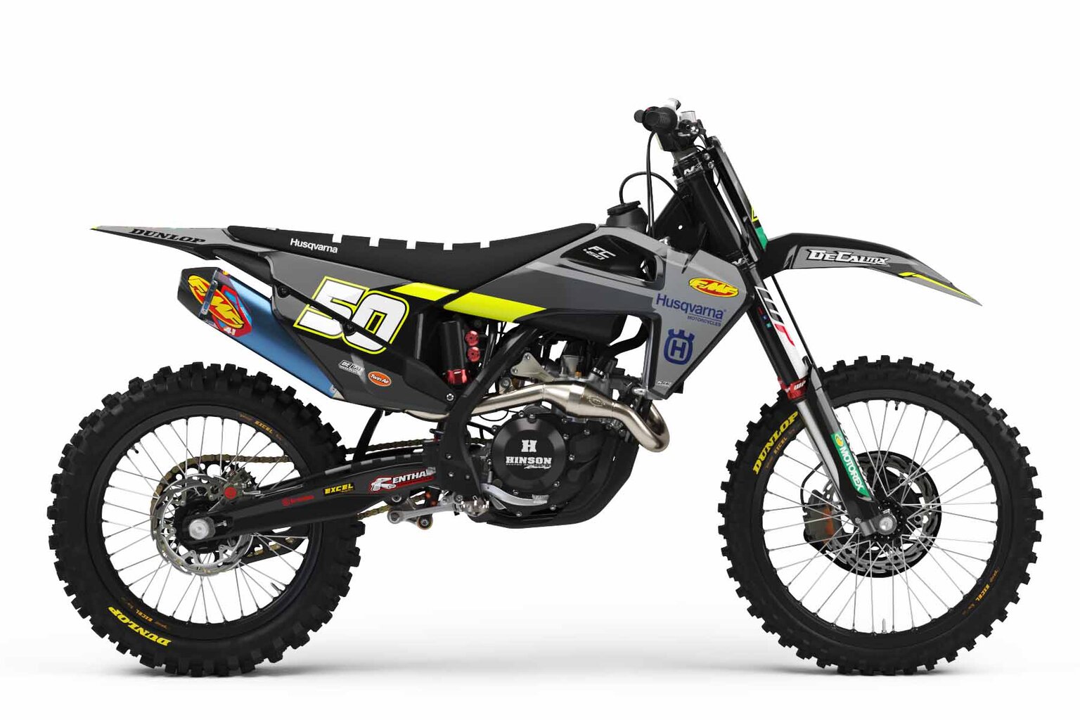 Husqvarna FC250 Black Factory Series 20 Graphics Kits