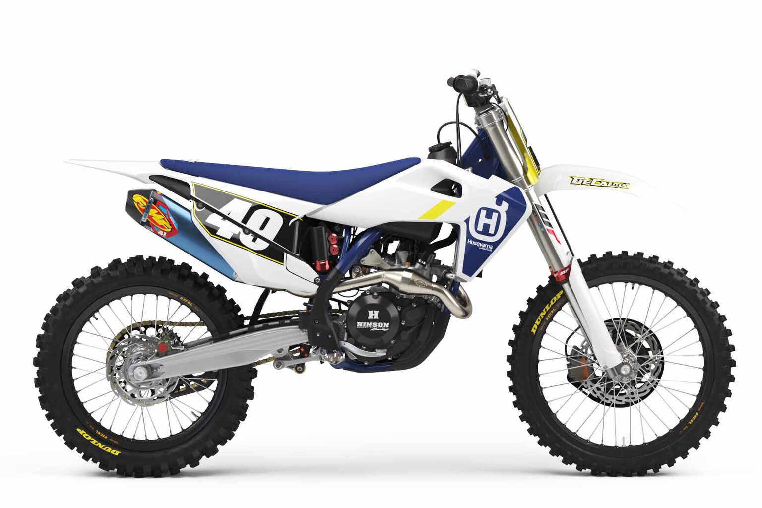 Husqvarna TC, FC, TE, FE Bold Series Number Plate Backgrounds