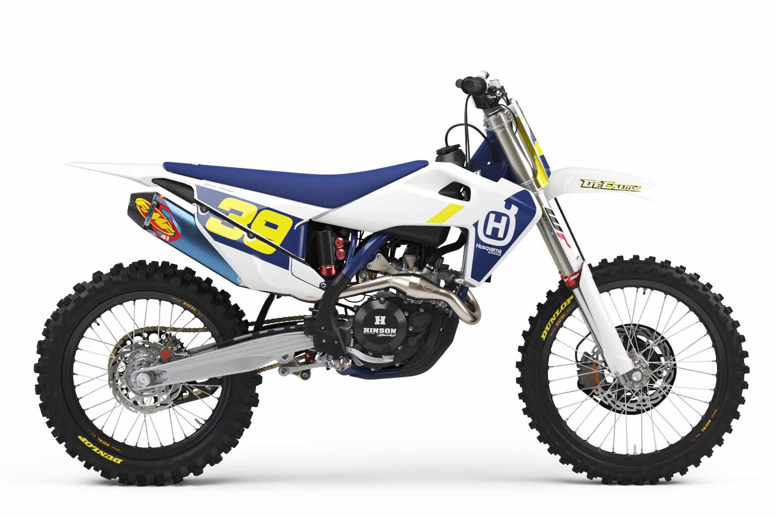 Husqvarna TC, FC, TE, FE EZ Series Number Plate Backgrounds