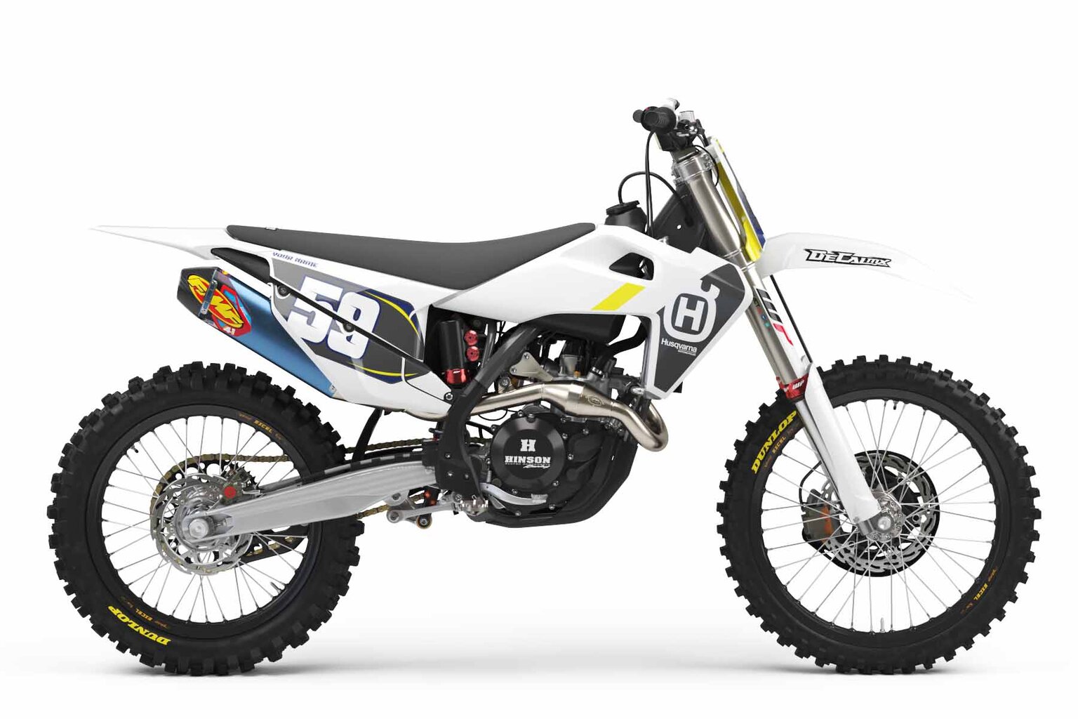 Husqvarna TC, FC, TE, FE Super Series Number Plate Backgrounds