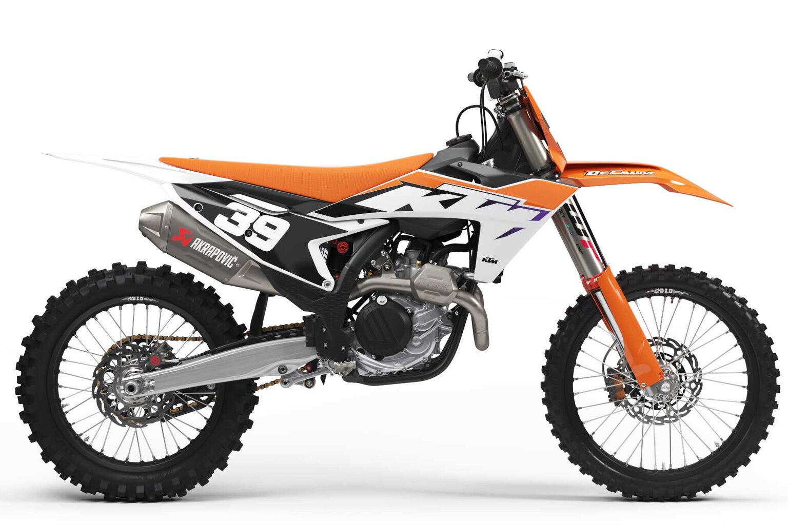 KTM SX65 EZ Series Number Plate Backgrounds