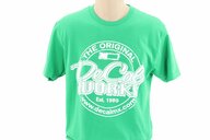 DeCal Works Medium Original Green T-Shirt with White Logo