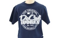 Original Navy T-Shirt with White Logo for   