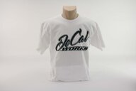 DeCal Works White T-Shirt with Script