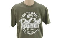 Original Olive T-Shirt with White Logo for   