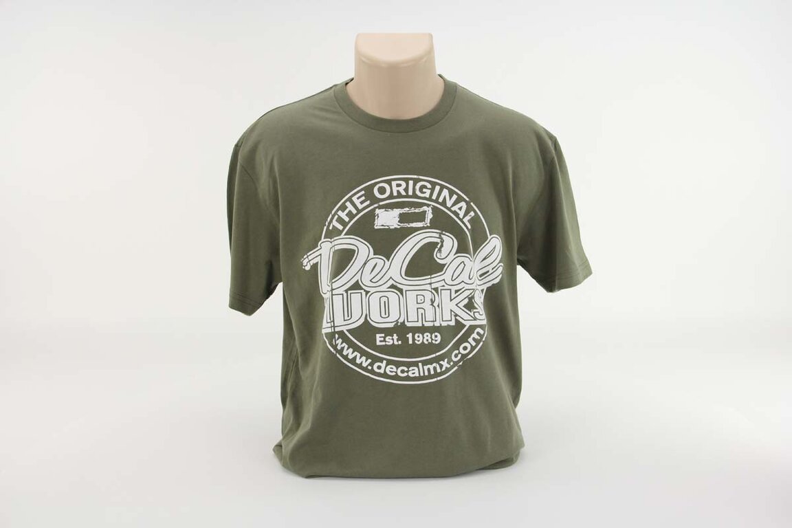 Original Olive T-Shirt with White Logo