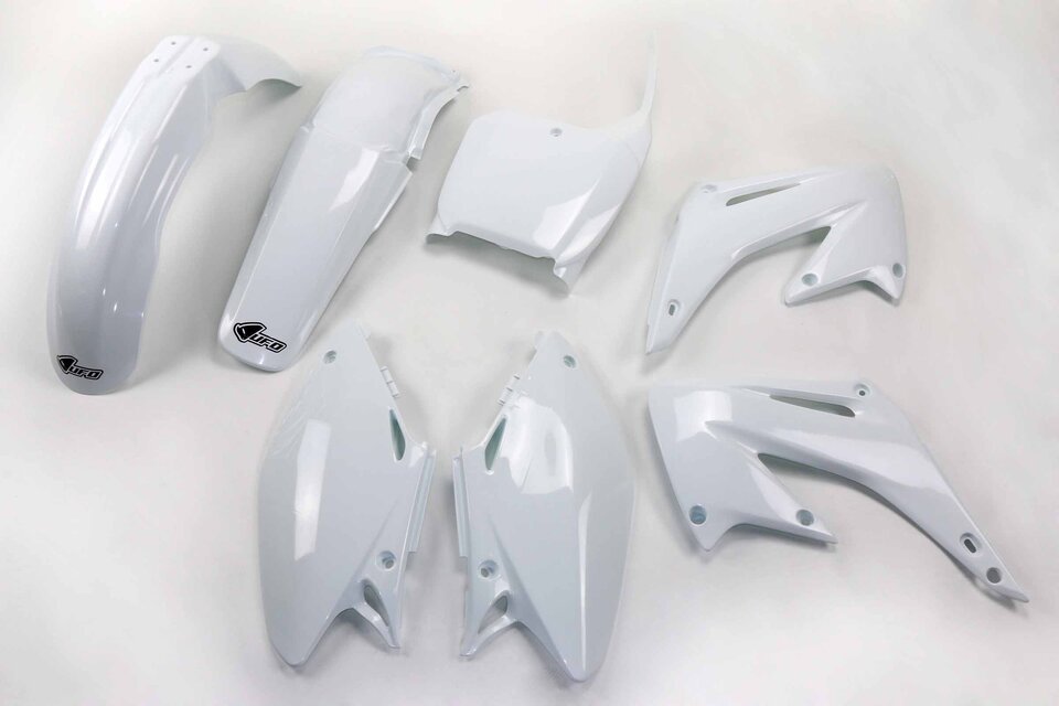 UFO White Plastic Kit for 02-03 Honda CR125, CR250