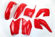 UFO Red Plastic Kit for 00-01 Honda CR125, CR250