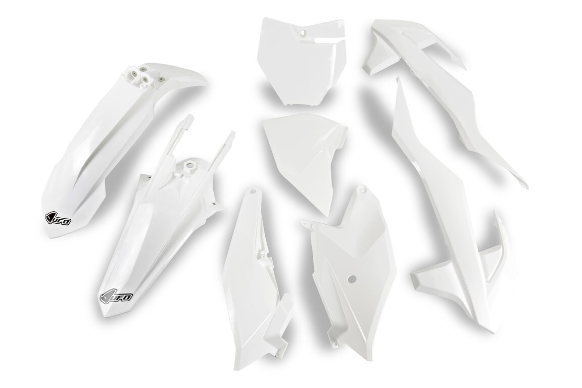 UFO White Plastic Kit for 21-24 GasGas MC