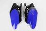 UFO Blue Side Number Plates replacement plastics for 10-13 Yamaha YZ450F dirt bikes
