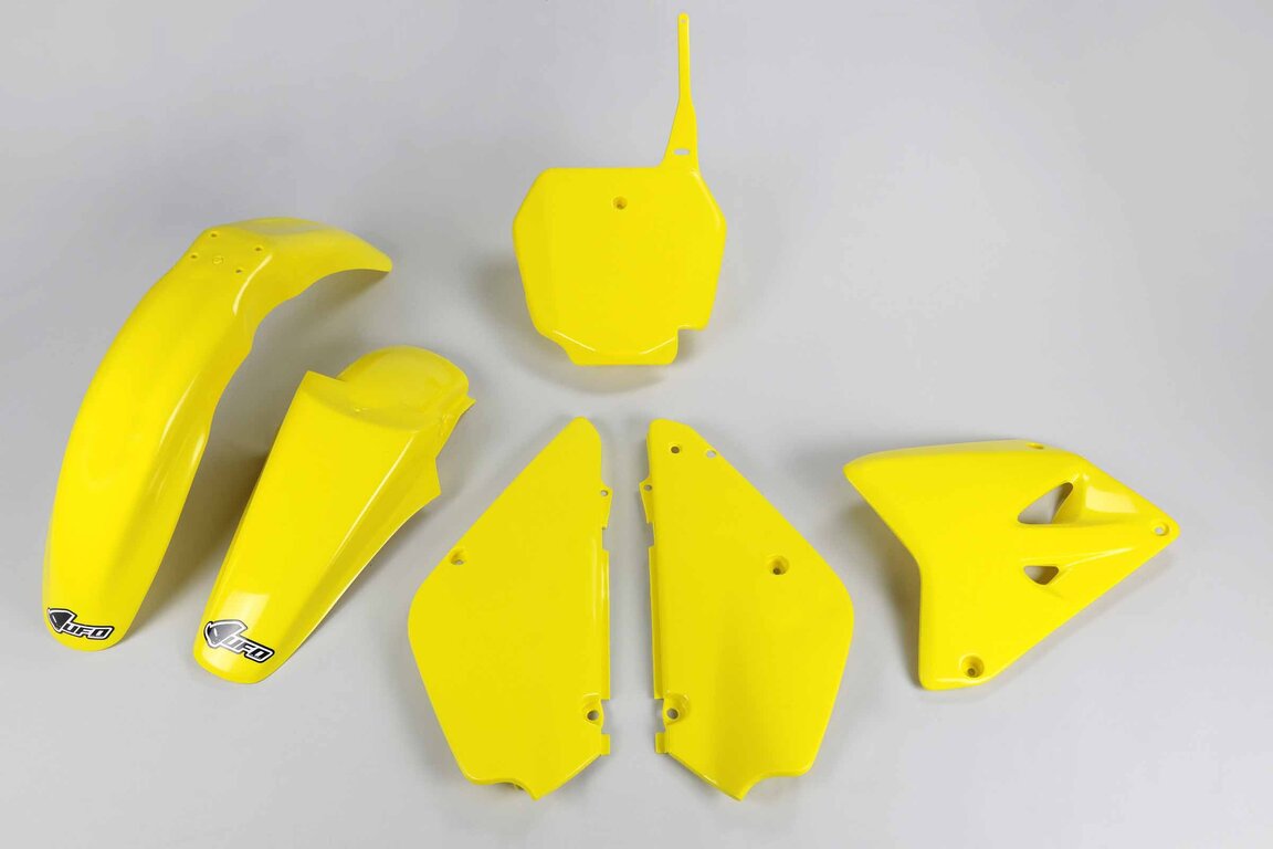 UFO Yellow Plastic Kit for 02-24 Suzuki RM85