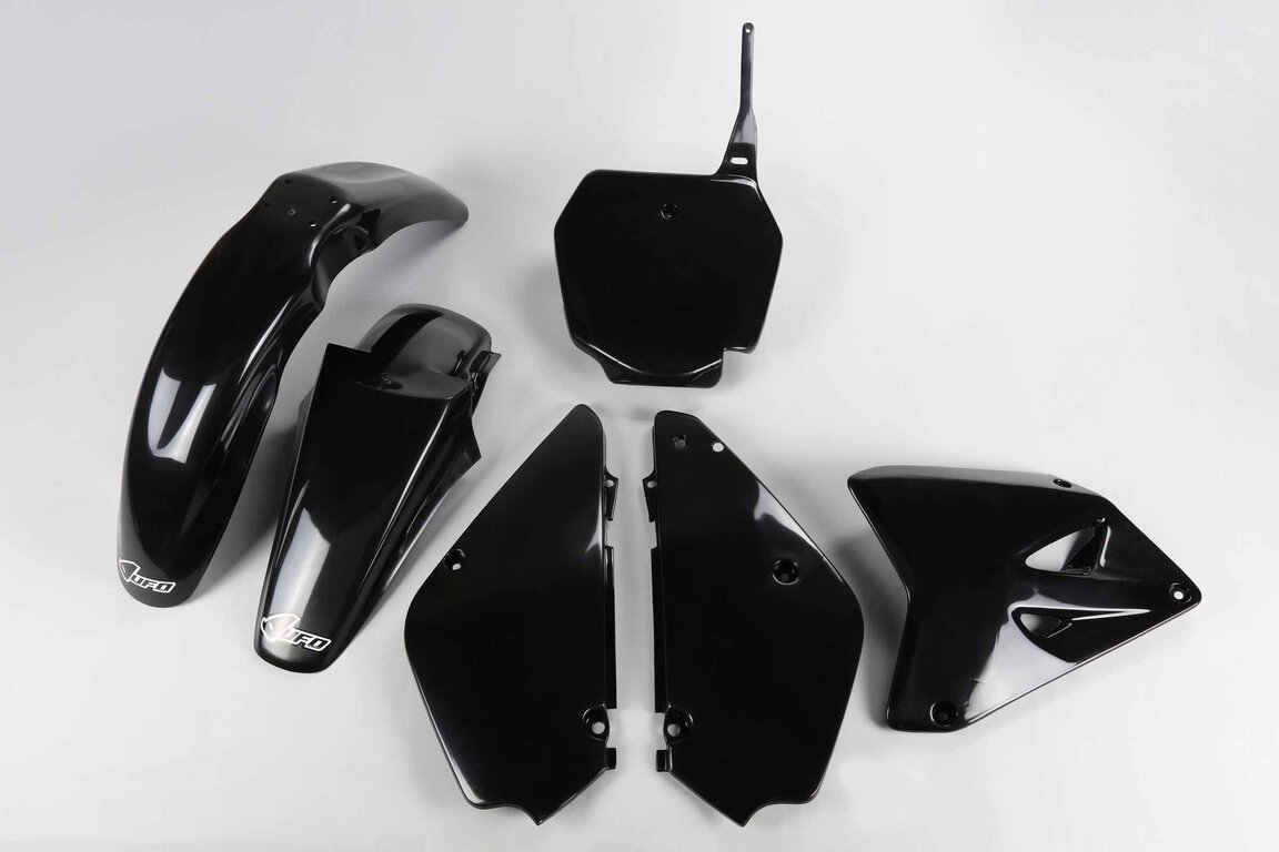 UFO Black Plastic Kit for 02-24 Suzuki RM85