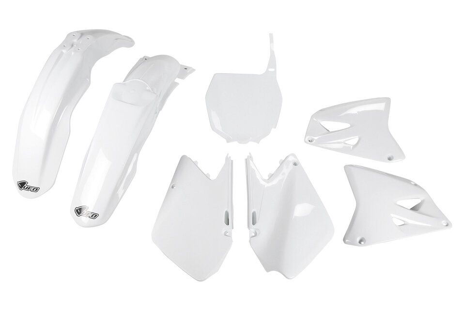 UFO White Plastic Kit for 01-08 Suzuki RM125, RM250