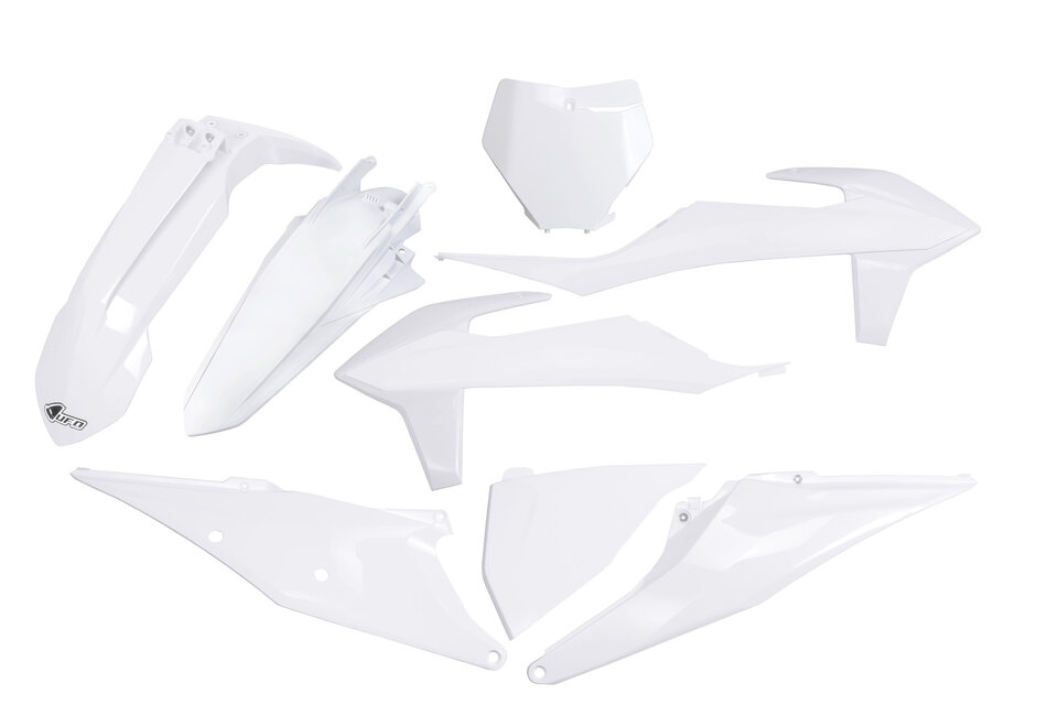 UFO White Plastic Kit for 18-22 KTM SX, SXF