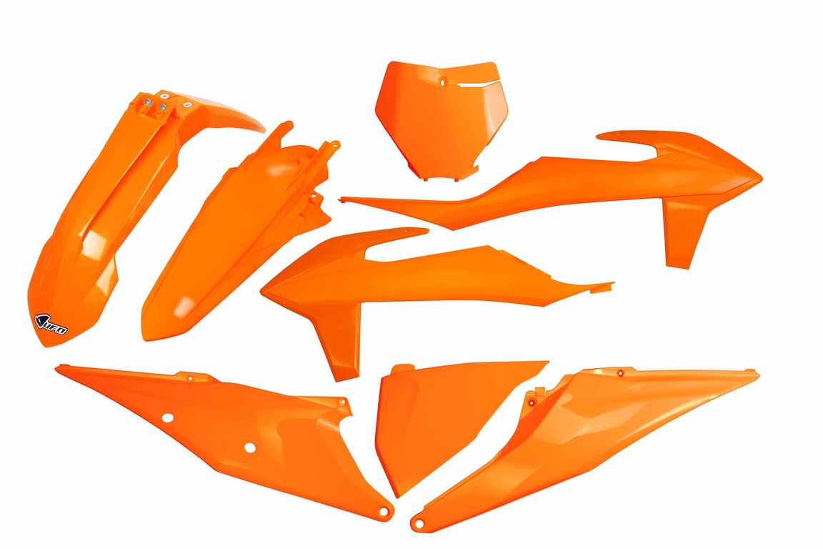 UFO Orange Plastic Kit for 18-22 KTM SX, SXF