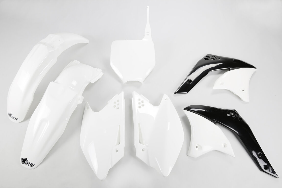 UFO White Plastic Kit for 06-08 Kawasaki KX250F