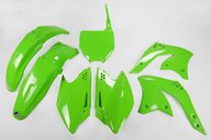 UFO Green Plastic Kit for 06-08 Kawasaki KX250F