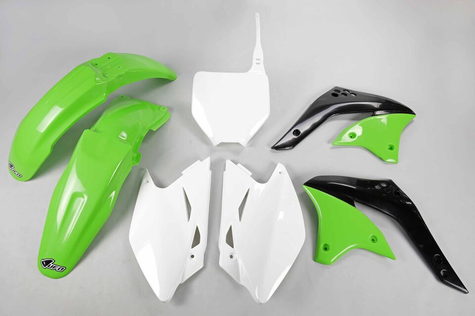 UFO OEM Color Plastic Kit for 06-08 Kawasaki KX450F