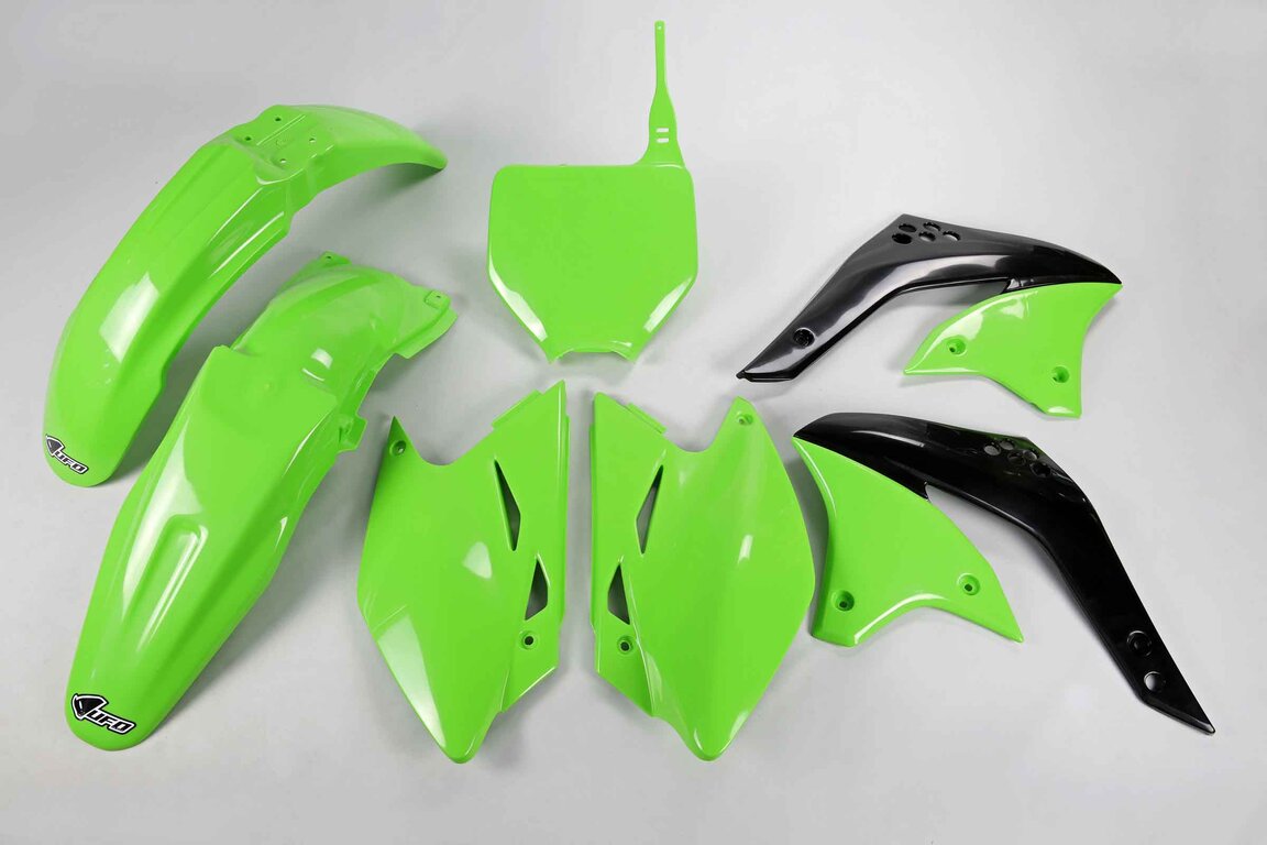 UFO Green Plastic Kit for 06-08 Kawasaki KX450F