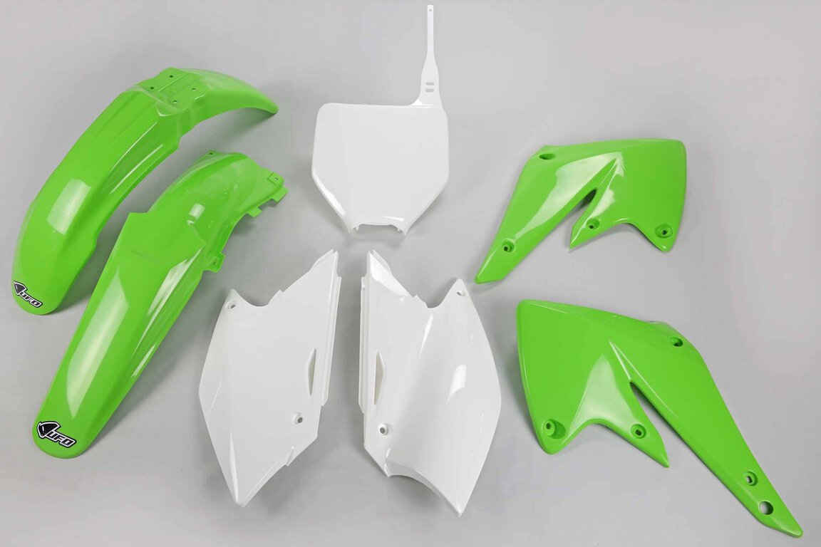 UFO OEM Color Plastic Kit for 04-05 Kawasaki KX250F