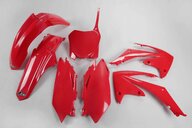 UFO Red Plastic Kit for 11-13 Honda CRF250, CRF450