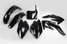 UFO Black Plastic Kit for 08-09 Honda CRF250