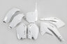 UFO White Plastic Kit for 03-07 Honda CR85