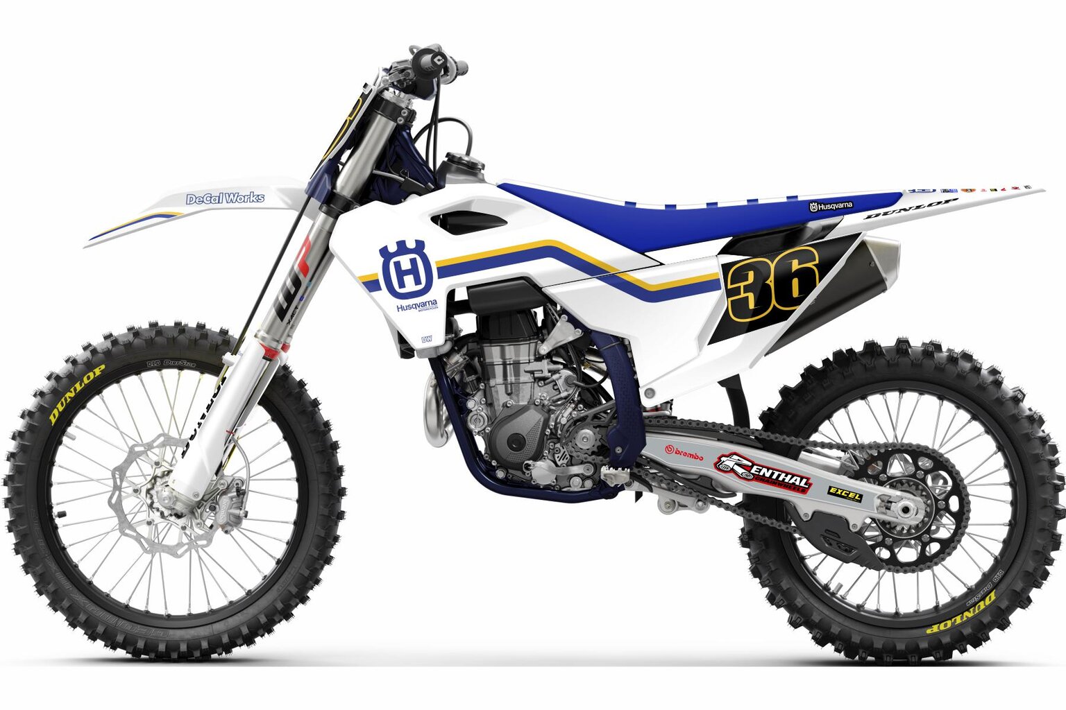 2023 Husqvarna Heritage Graphics Kits