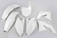 UFO White Plastic Kit for 09-12 Kawasaki KX250F