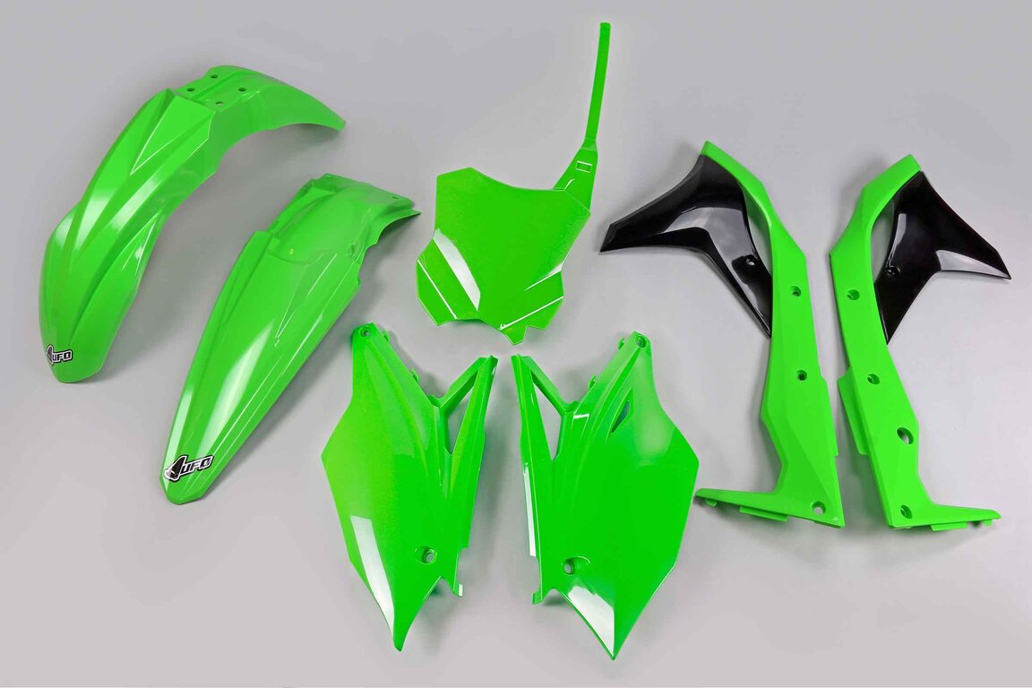 UFO OEM 20 Color Plastic Kit for 17-20 Kawasaki KX250F