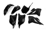 UFO Black Plastic Kit for 22-25 Kawasaki KX112, KX85