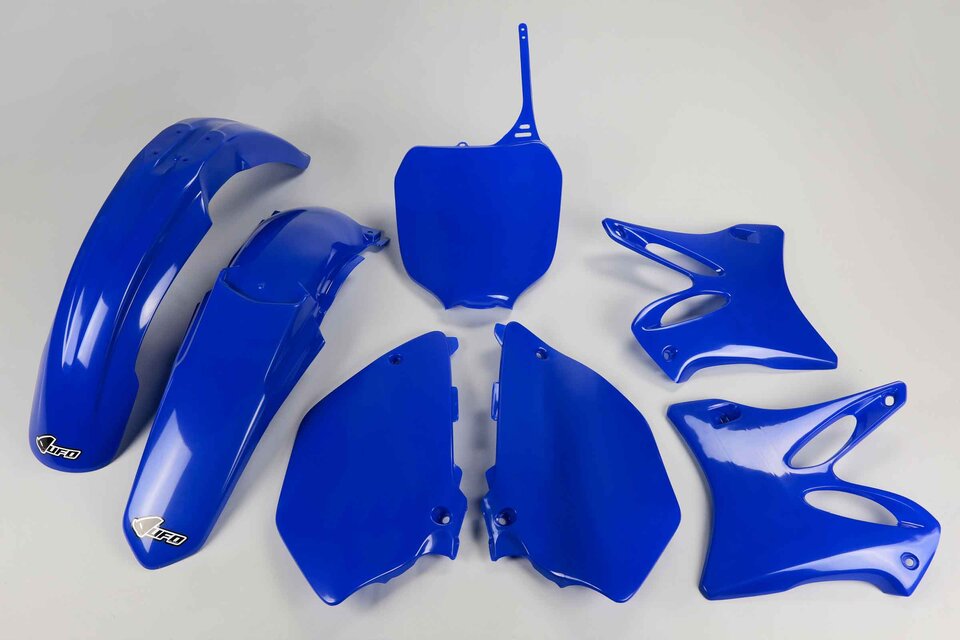 UFO Blue Plastic Kit replacement plastics for 02-05 Yamaha YZ125, YZ250 dirt bikes