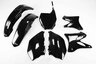 UFO Black Plastic Kit for 06-14 Yamaha YZ125, YZ250