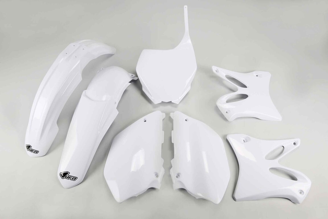 UFO White Plastic Kit for 06-14 Yamaha YZ125, YZ250