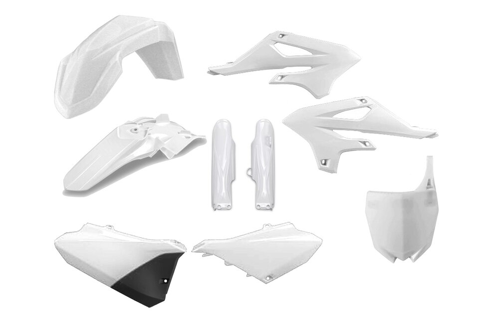 Polisport White Plastic Kit for 22-25 Yamaha YZ85