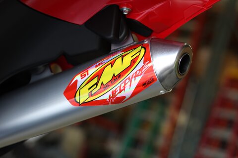 mXrevival HELFYRE GASGAS MC500 With FMF Custom Chrome Exhaust Decals