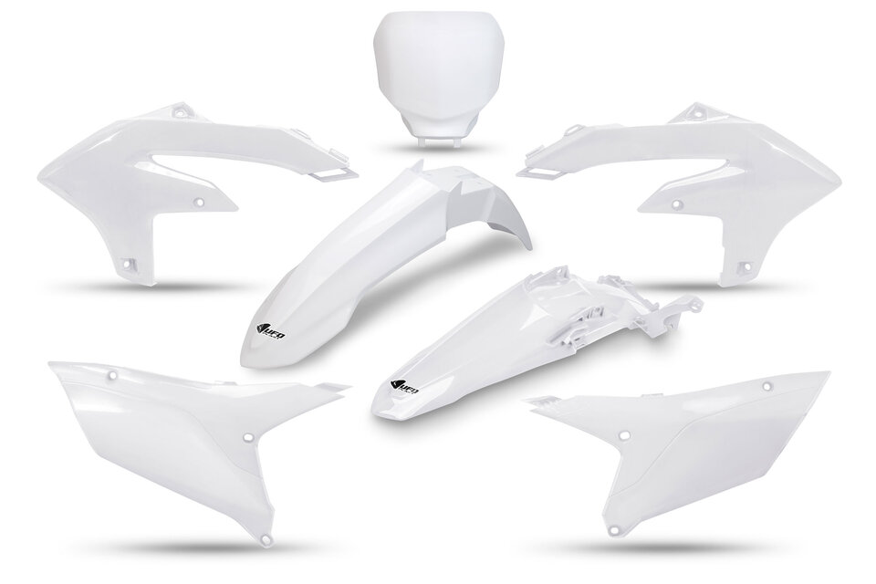 UFO White Plastic Kit for 23-25 Yamaha YZ250F, YZ450F