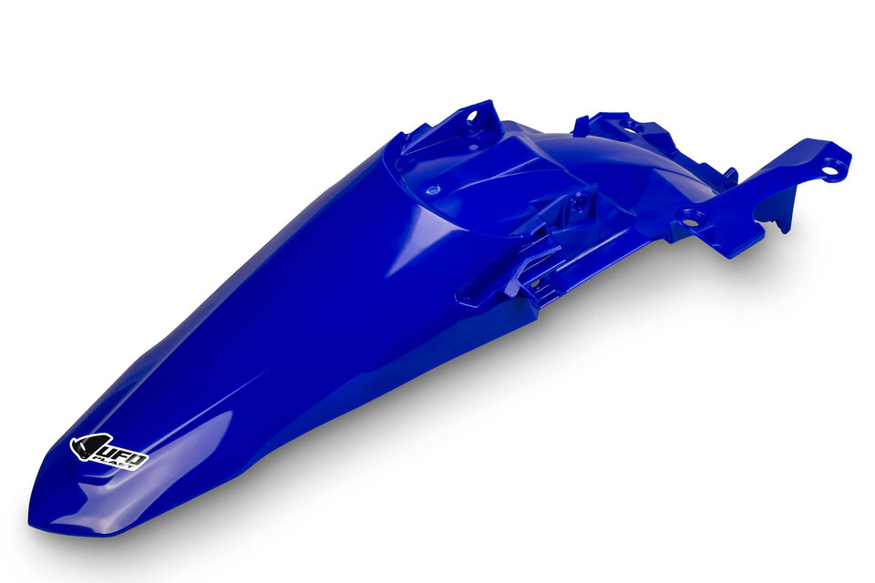 UFO Blue Rear Fender replacement plastics for 23-24 Yamaha YZ250F, YZ450F dirt bikes