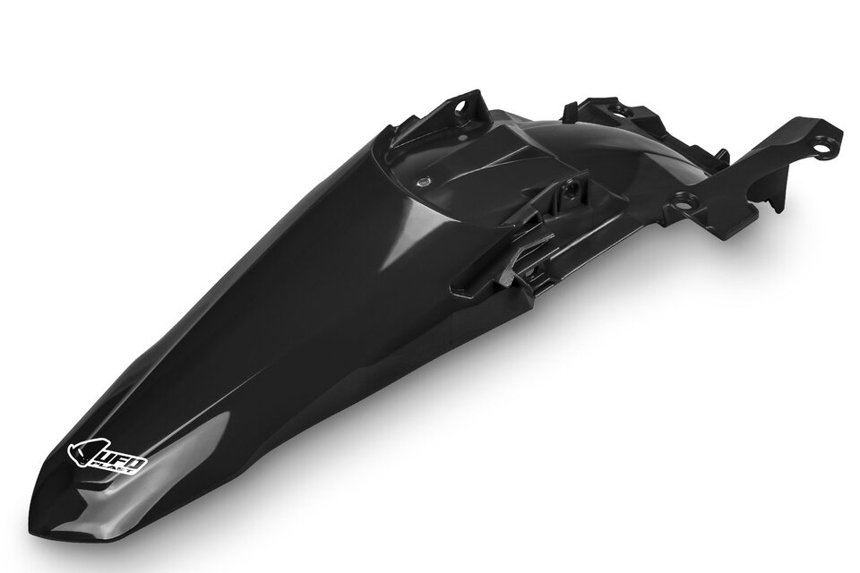 UFO Black Rear Fender for 23-25 Yamaha YZ250F, YZ450F