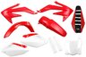 08 Honda CRF450 dirt bike replacement Mix & Match Plastic Kit With Lower Forks & Seat Cover