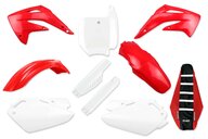 Mix & Match Plastic Kit With Lower Forks & Seat Cover for 03-07 Honda CR85